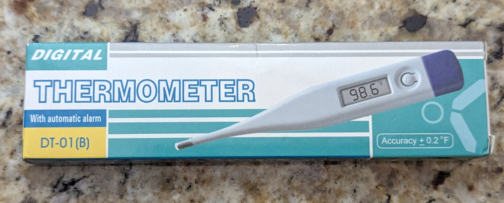 Digital Thermometer with automatic alarm DT-01 (B)