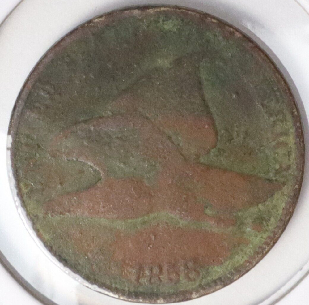 1858 Flying Eagle Cent 533