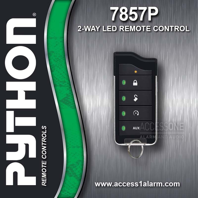 Python 7857P 2-Way 5-Button Remote Control Transmitter For The D9857P EZSDEI7856