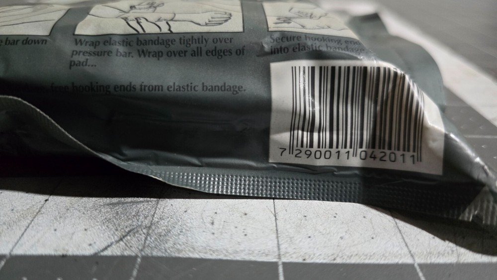 First Care Emergency Hemorrhage Control Compression Bandage Trauma