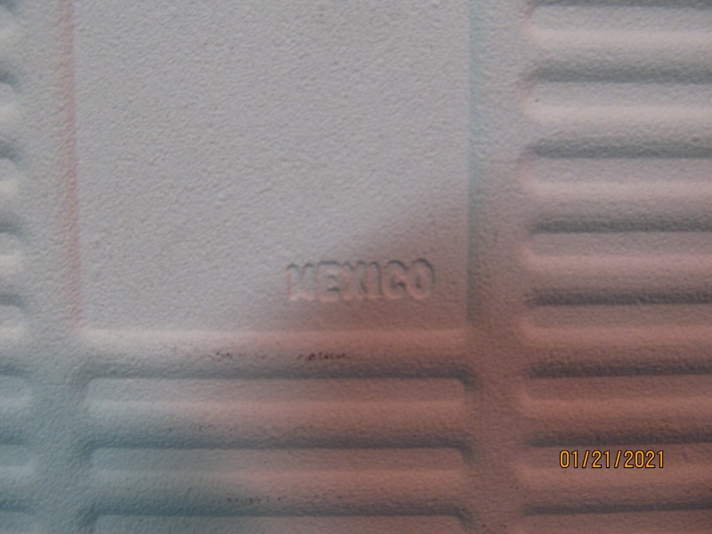 HAND PAINTED HYDRANGEA FLOWER MEXICO TILE TRIVET SIGNED "A"