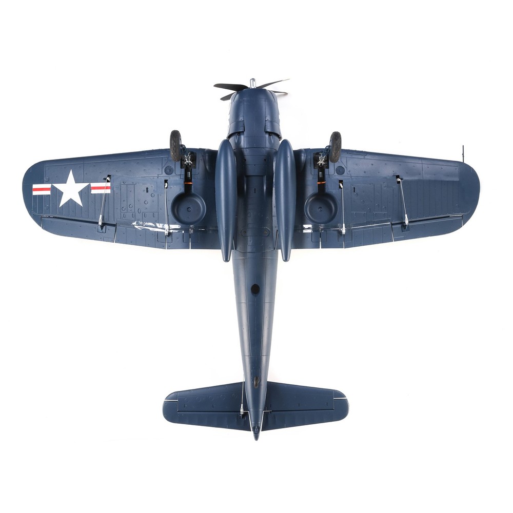 E-flite RC Airplane F4U-4 Corsair 1.2m BNF Basic with AS3X and SAFE Select
