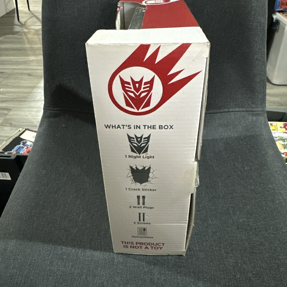 3D Light FX - Transformers 3d Deco Light Decepticon Sheild