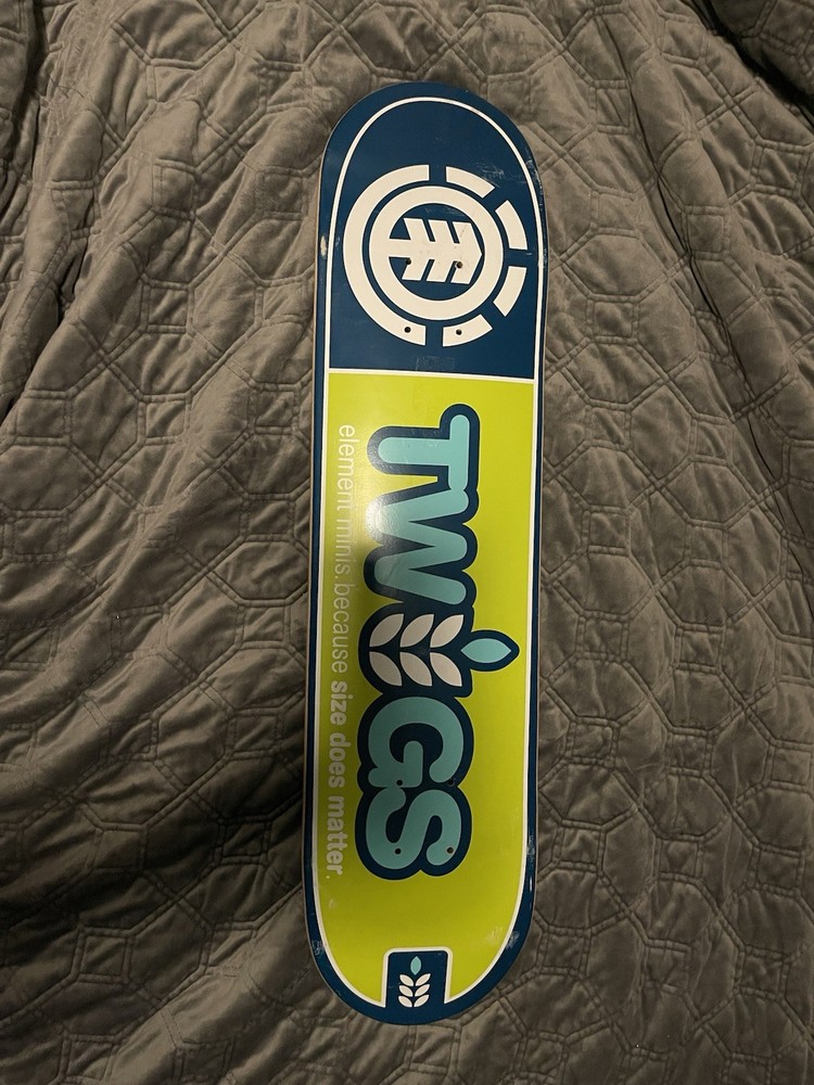 Vintage ELEMENT TWIGS Skateboard Deck