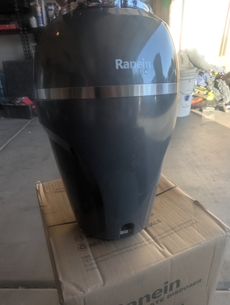 1 HP Garbage Disposal with Dishwasher Connector Kit and Power Cord