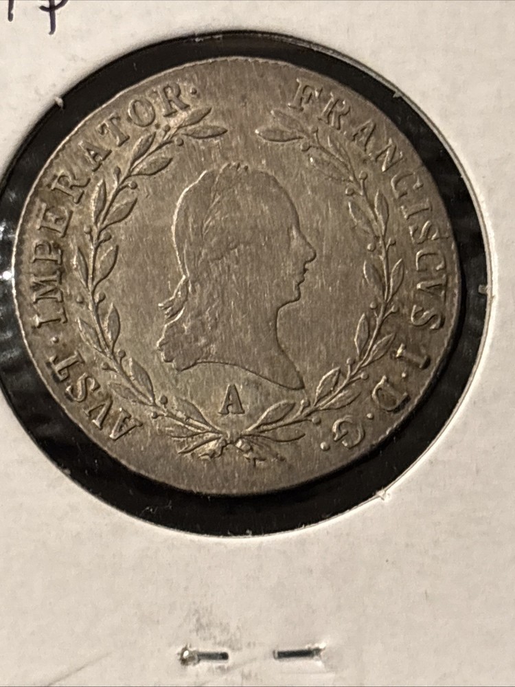 1817 a AUSTRIA /SILVER 20 KREUZER