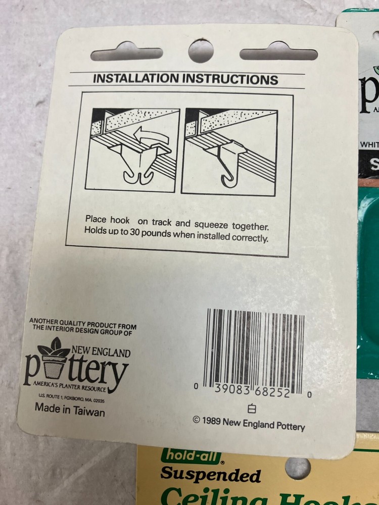 2 Pack (5 Sets) Drop Suspended Ceiling Hooks 682502, TOTAL 10