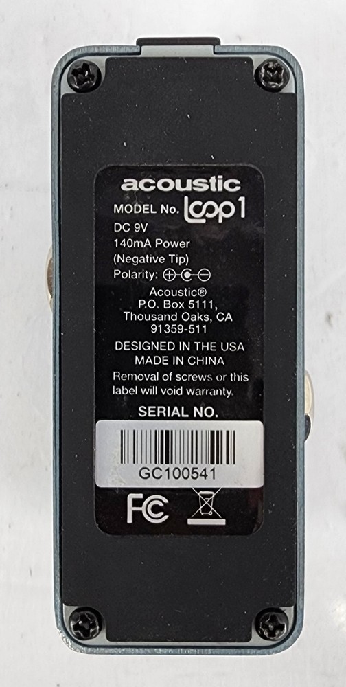 Acoustic Looper Pedal Loop1