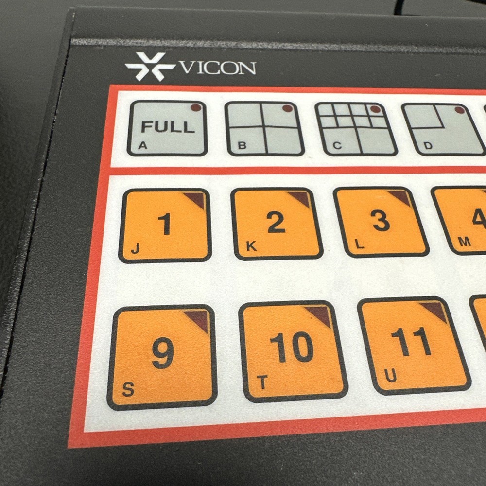 Vicon Camera Wired Keyboard Controller Quanta Plex Model V5152PGM