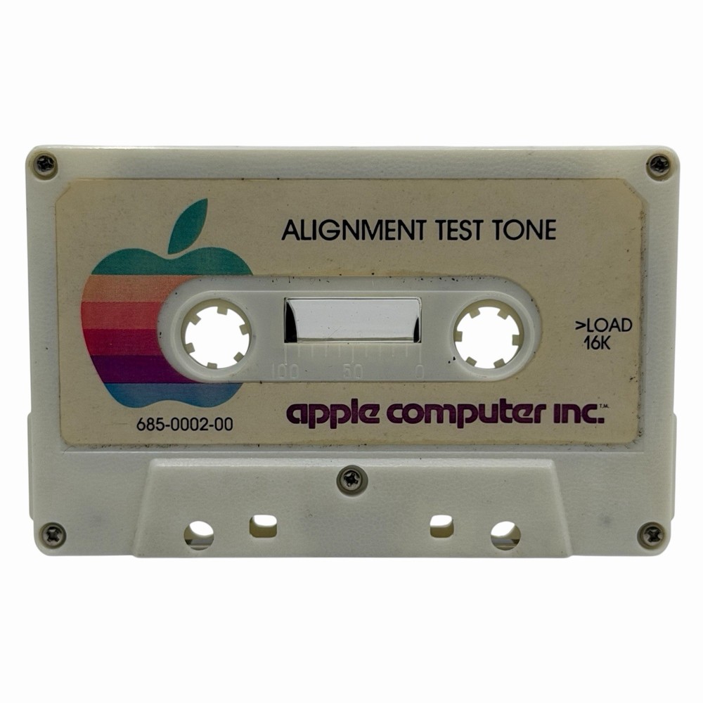 Alignment Test Tone & Sampler (Apple II, 1979) Vintage Computer Program Cassette