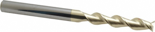Accupro 1/2", 2-1/2" LOC, 1/2" Shank, 6" OAL, 2 Flute, Solid Carbide Square E...