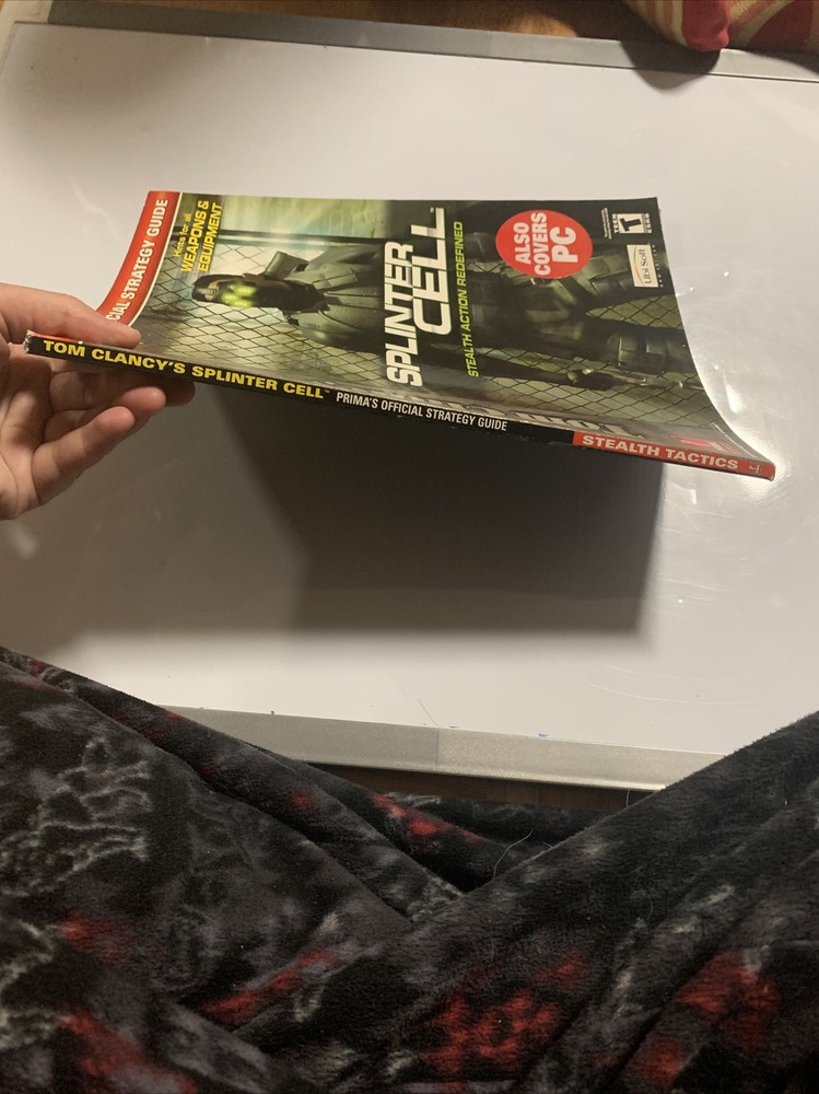 SPLINTER CELL - STEALTH ACTION REDEFINED- Prima Official Strategy Guide Book