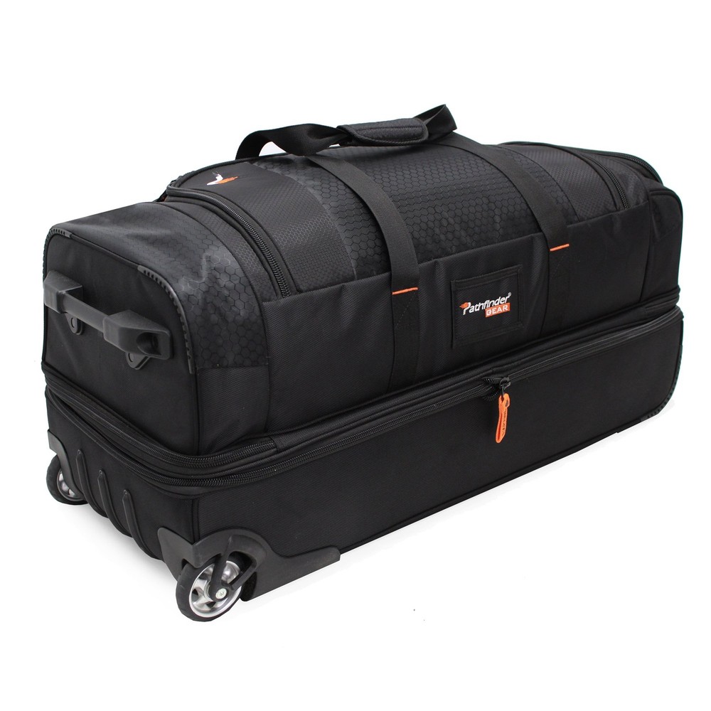 Gear 32 Inch Rolling Drop Bottom Duffel , Black, Size