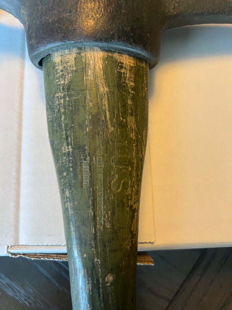 ww2 pickaxe and handle 1945 us