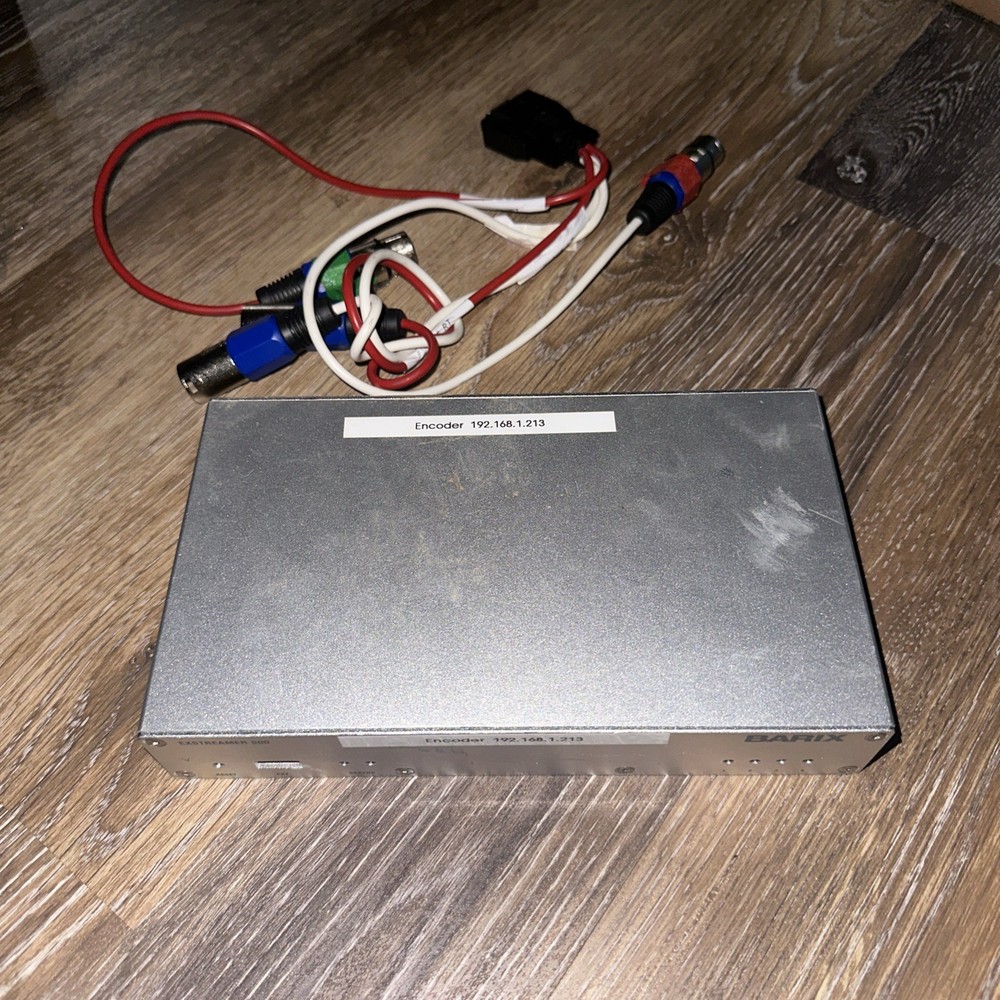 BARIX EXSTREAMER 500 MULTIFORMAT AUDIO NETWORK ENCODER/DECODER