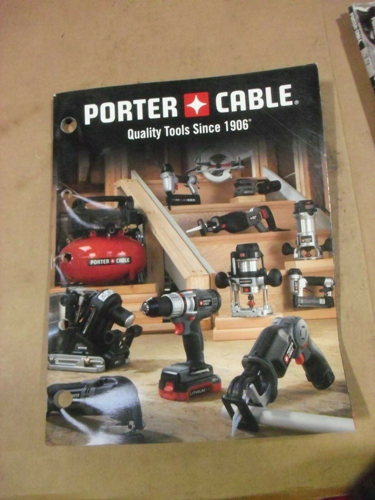 Porter Cable Power Tool Catalog From 2013
