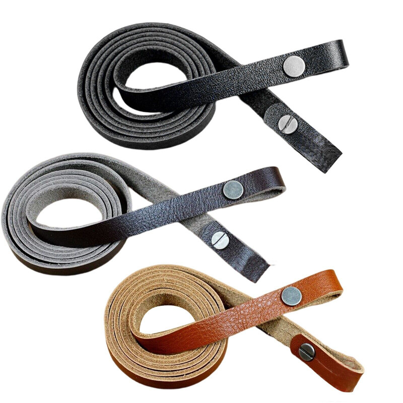 Genuine Leather Handmade Binocular DC Camera Shoulder Neck Case Strap Sling US1