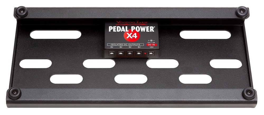 Voodoo Lab Dingbat Tiny Pedalboard with Pedal Power X4