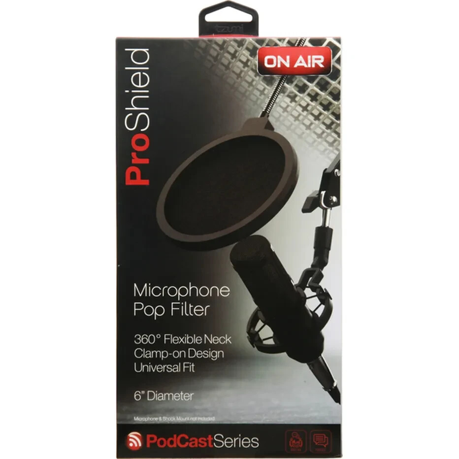 On Air ProShield  Microphone Pop Filter 360, PodCast Series!