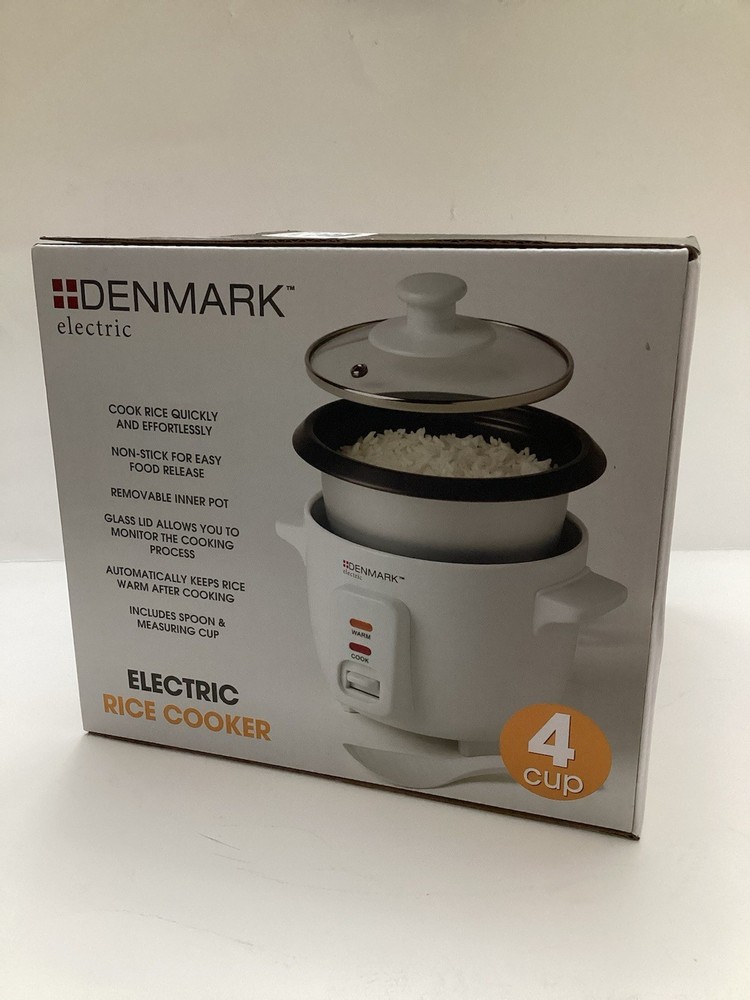 NEW! DENMARK 4 Cup Rice Cooker