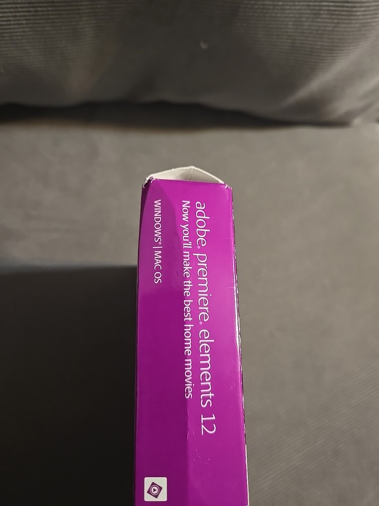 Adobe Photoshop Elements 12 & Premiere Elements 12 Software Bundle – New Sealed