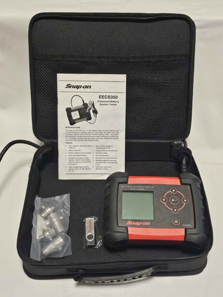 Snap-on EECS350 Enhanced Battery System Tester