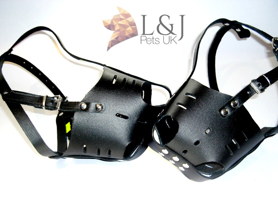 Strong Real leather Dog Muzzle German Shepherd and Other