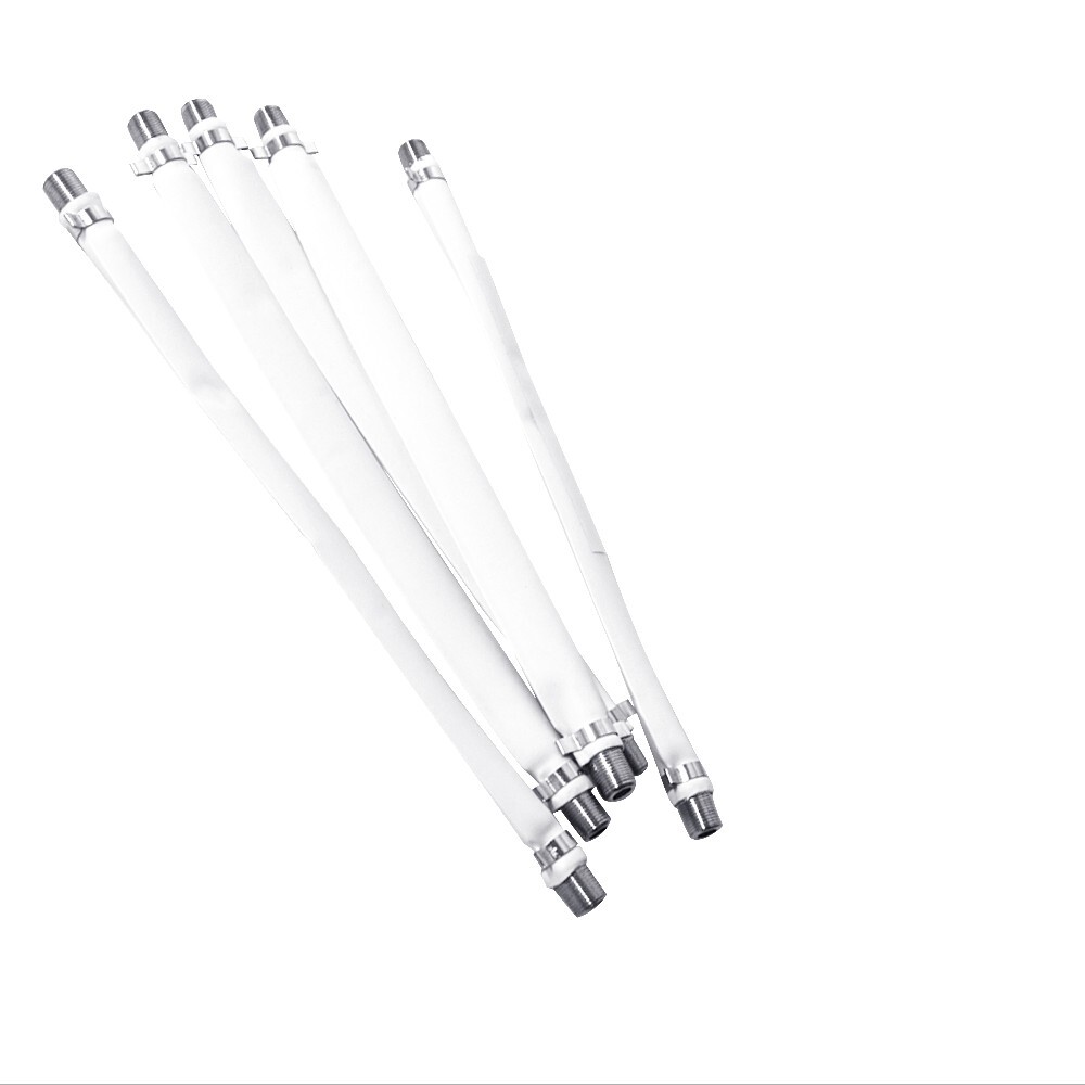 Skywalker Flat Slim RG-6 Satellite Audio/Video Cable, 8.5" Long