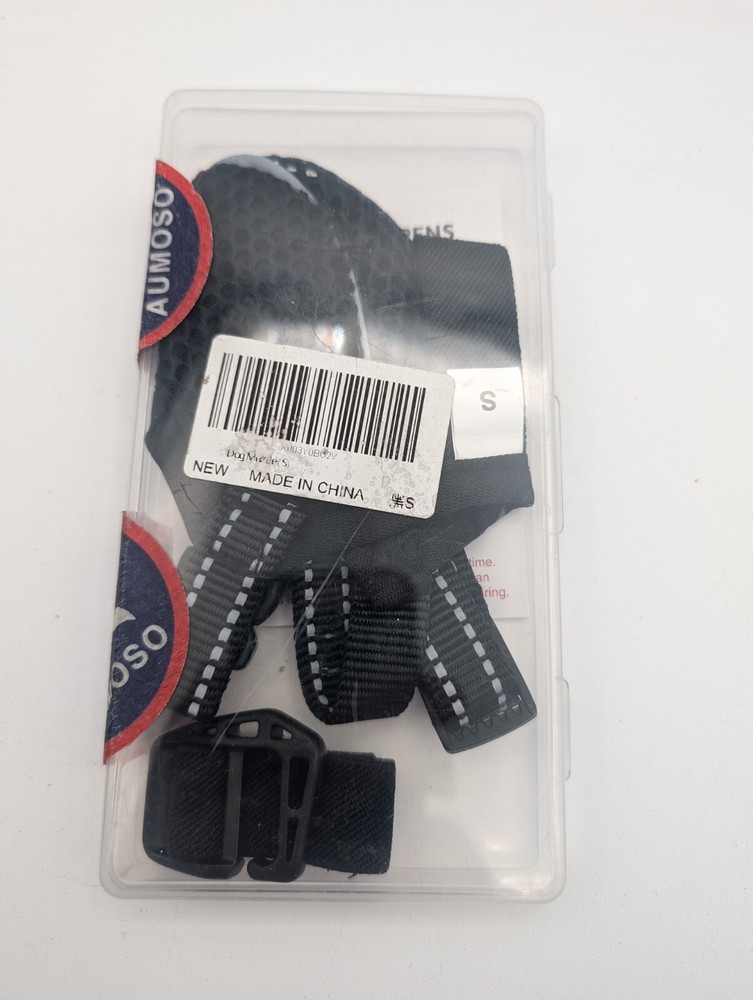 AUMOSO Dog Muzzle with Instructions - Size Small