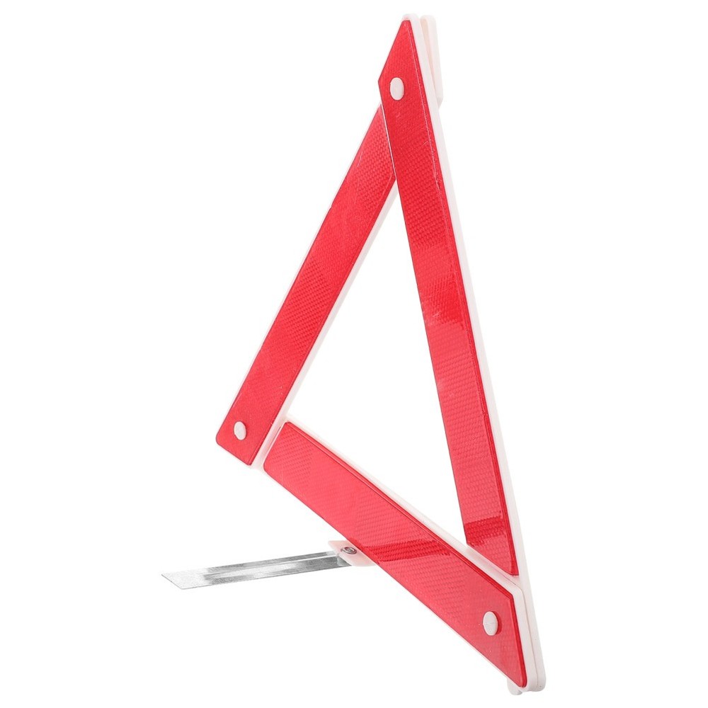 Reflective Triangle Warning Sign Triangles Emergency Roadside Car Safety