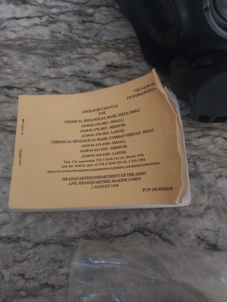 Original Chem/biological Mask