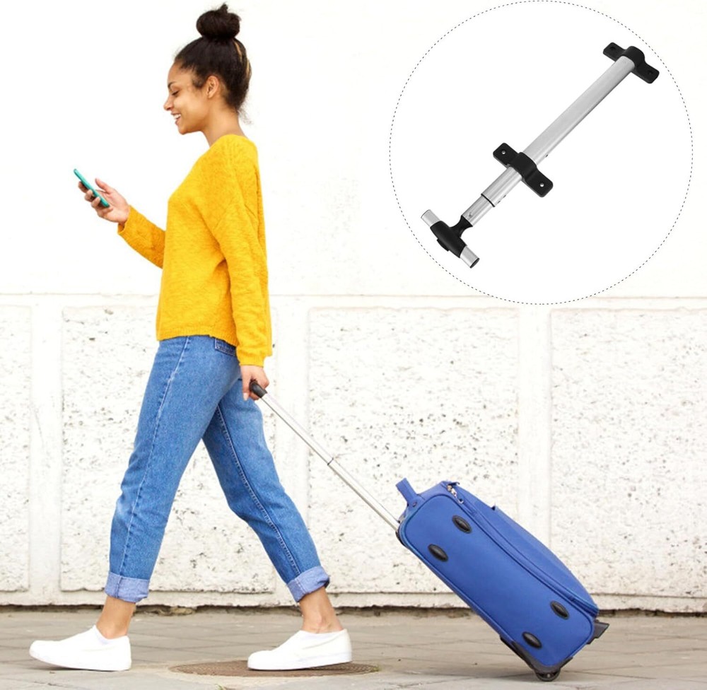 36.16Inches/92CM Luggage Telescopic Handle Replacement: Pull Drag Rod Black