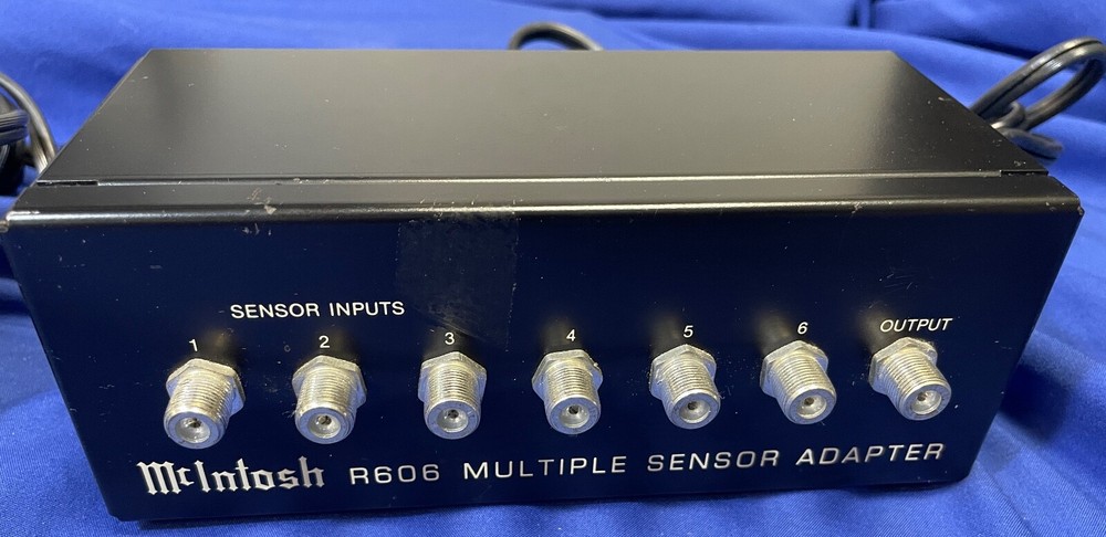 MCINTOSH R606, Vintage Multiple Sensor Adaptor- 6 Inputs to 1 Output.