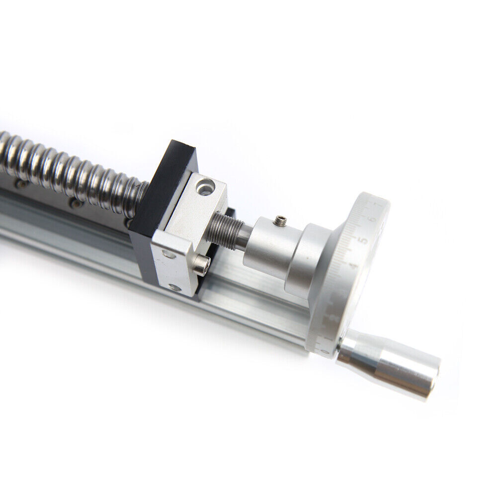 Manual Linear Rail Guide Slide Stage Actuator Ball Screw Motion Table& Handwheel