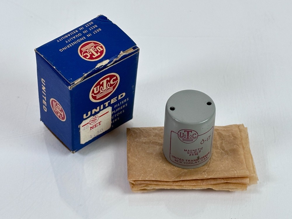New Old Stock UTC 0-17 Magnetic Shield
