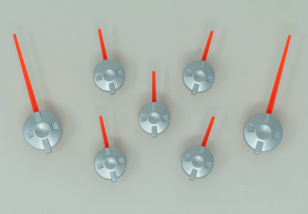 Speedometer Gauge Cluster Pointer Needles 2003 to 2006 GM Red Pointer Satin Hub