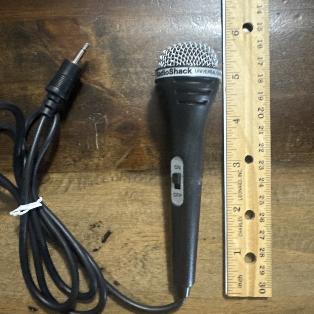 RadioShack Cassette Player Microphone