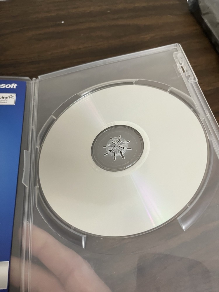 Microsoft Windows XP Professional Disc Case Insert No Product Key Vintage