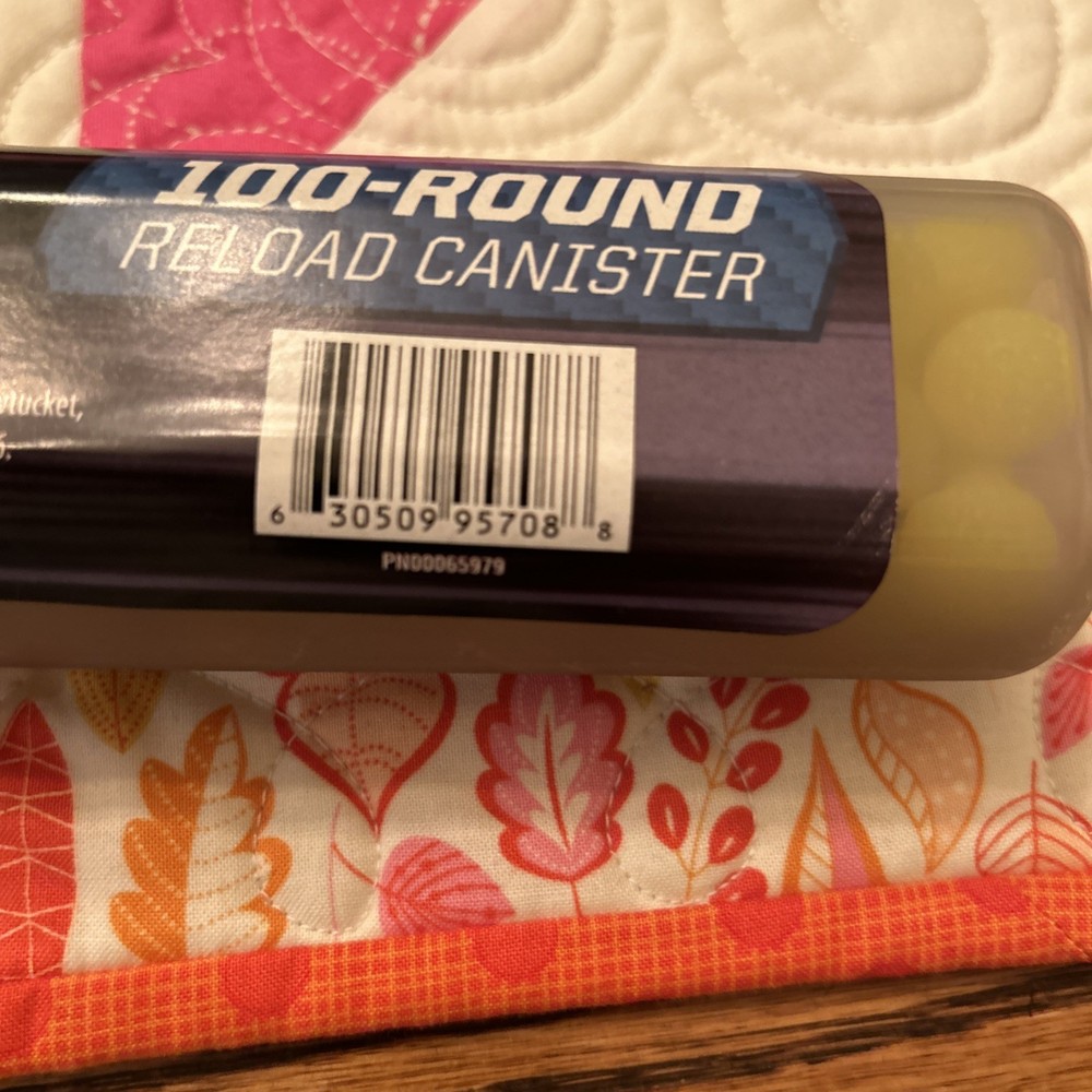 Nerf Hyper Blaster 58-Round Refill Canister Easy Reload Canister E8960 Hasbro