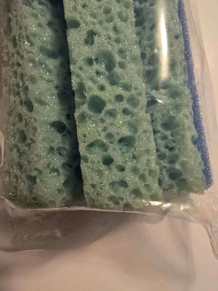 MR CLEAN Roller Mop Refill Replacement Head Blue Absorbent Sponge SEALED #4260