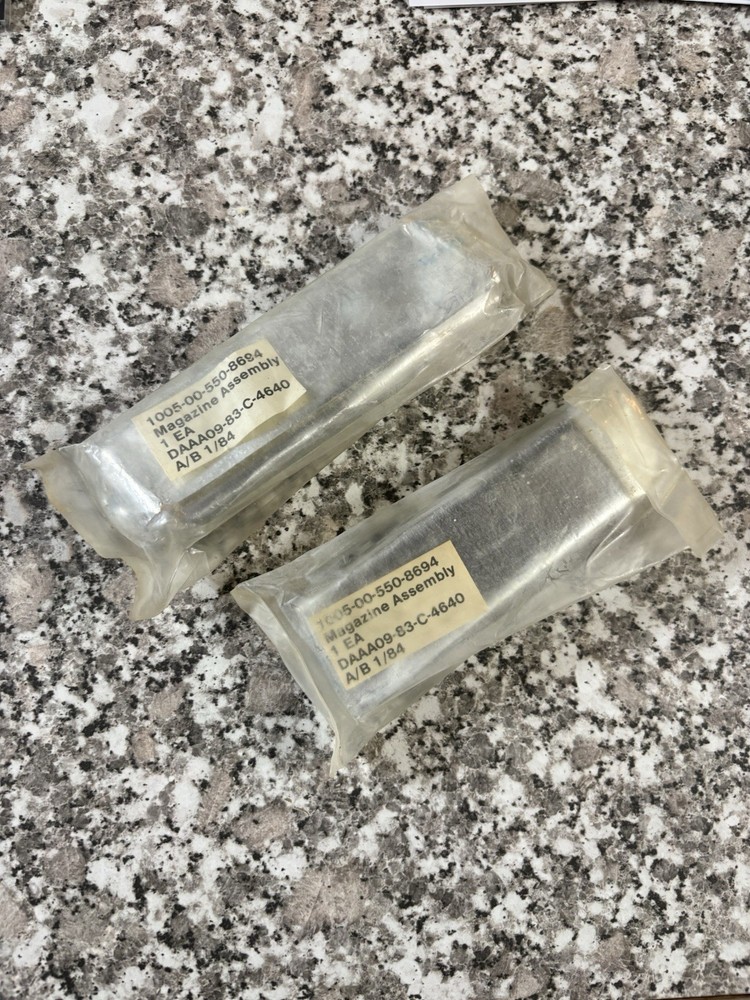 2 US M1911 Magazines In Wrapper