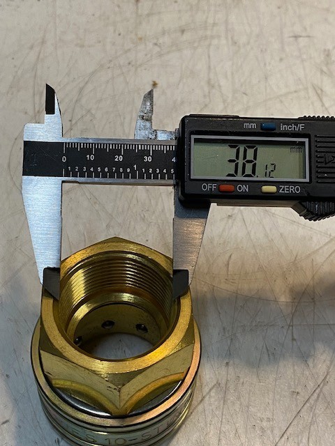 Hansen Coupling Series 10-ST Hydraulic Quick Disconnect Coupler