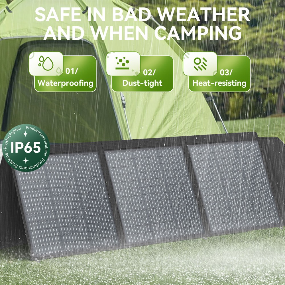 400W Portable Foldable Solar Panel Kit