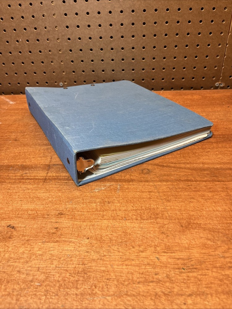 Vintage 1983 IBM BASIC CMS UCONN Course Training Binder VM MVS XEDIT Manual