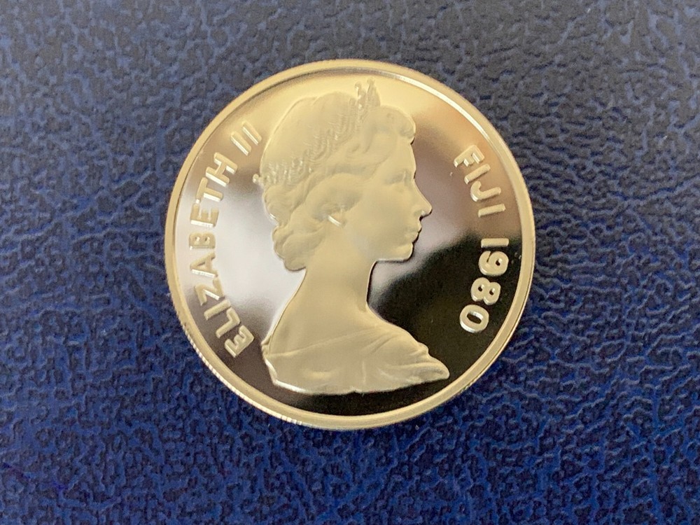 FIJI 1980 20 CENT PROOF COIN -Uncirculated