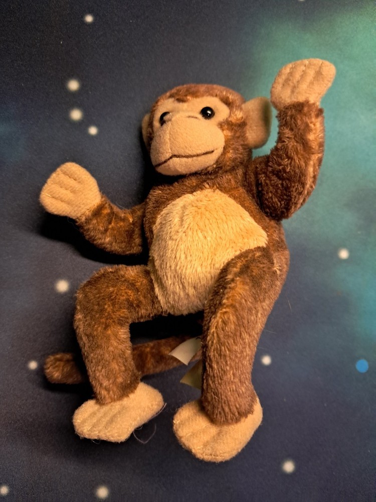 Folkmanis Mini Monkey Finger Puppet , Brown