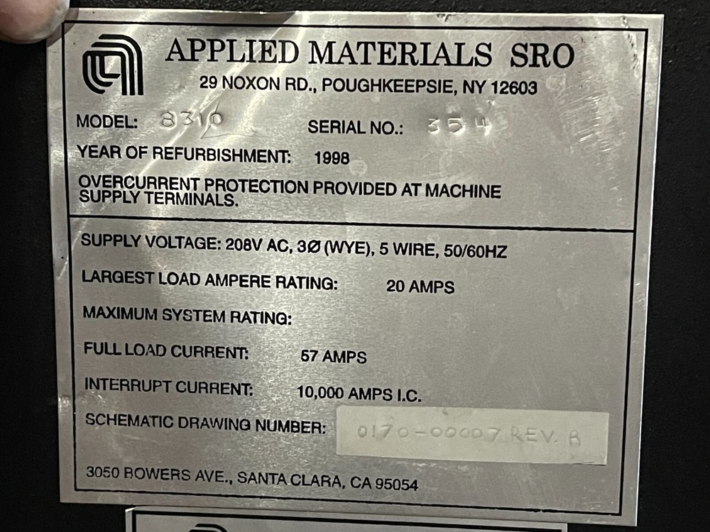 Applied Materials NDM B 403 Laser Optic refractor mirror thingy 8310 8300-C