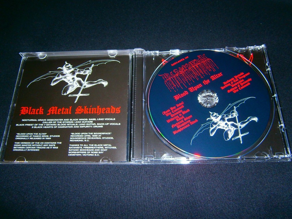 BLASPHEMY - Blood Upon the Altar. CD