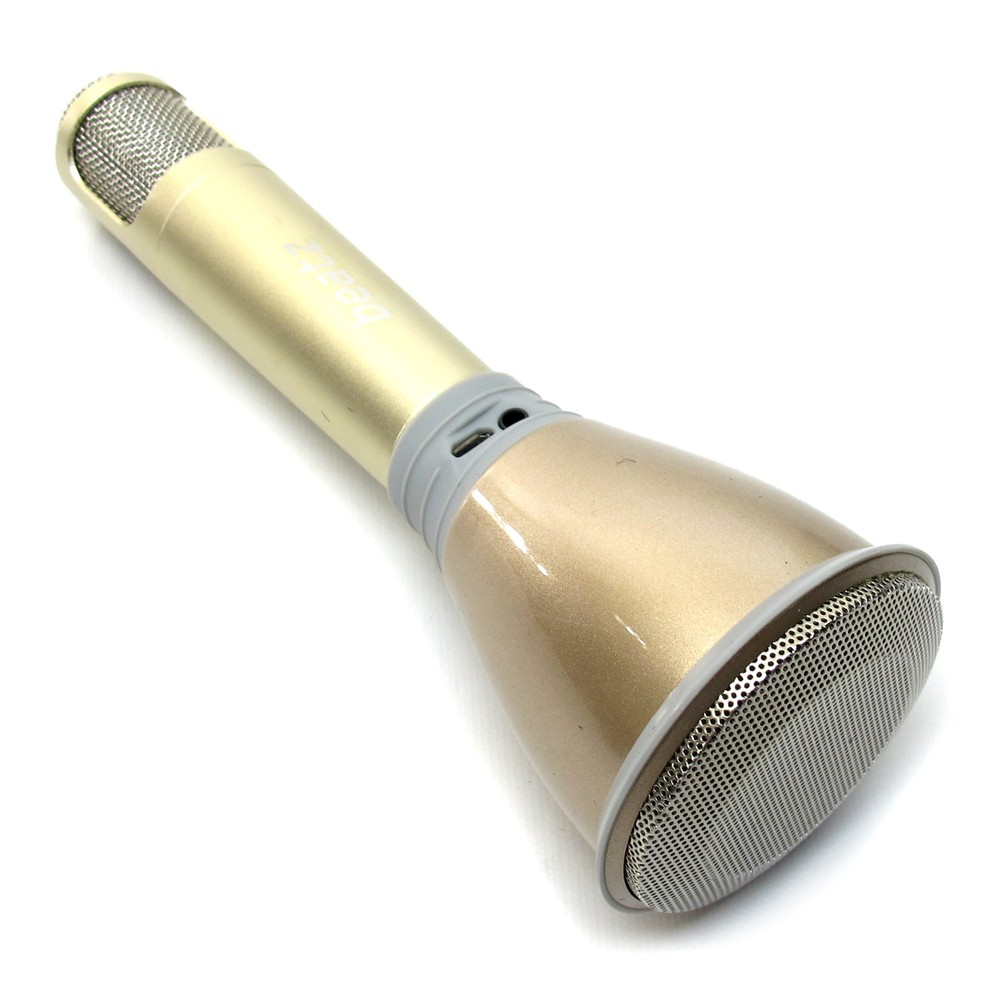 Mini Karaoke Wireless Bluetooth Handheld Microphone With Speaker