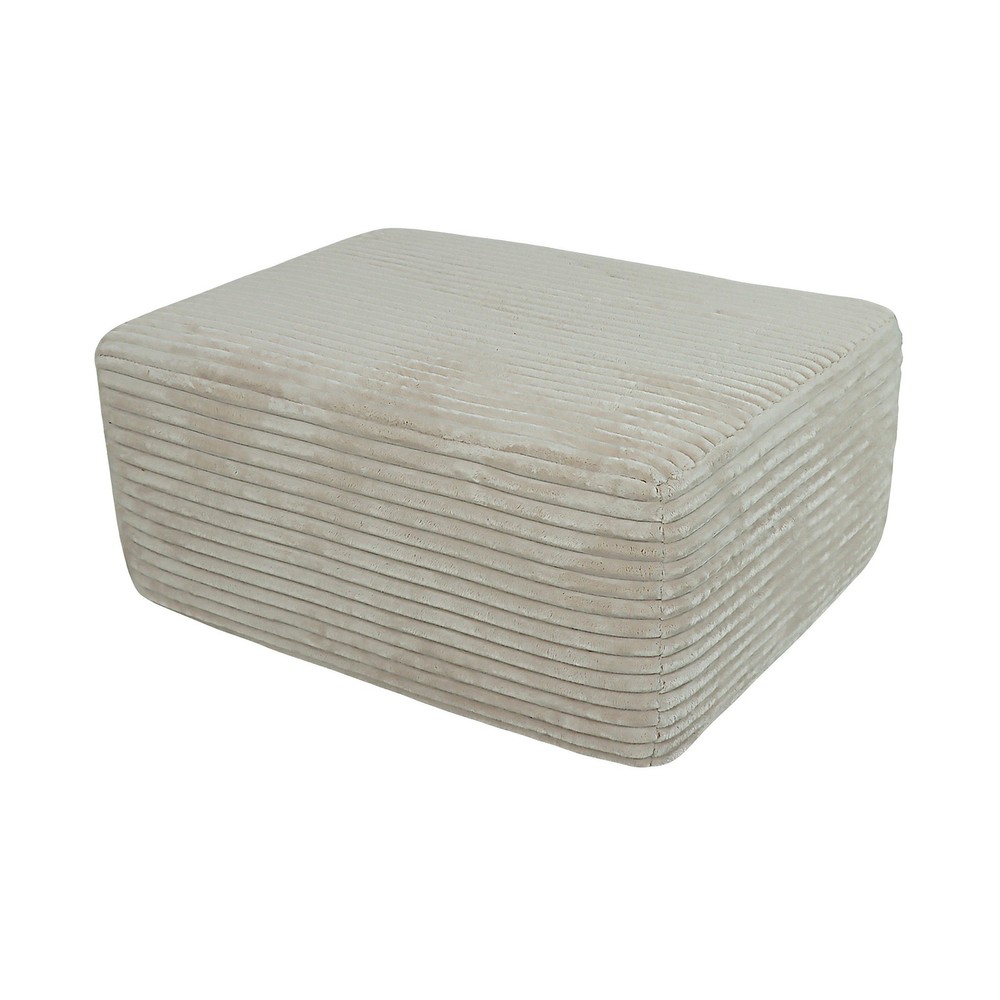 Plush Ottoman Upholstered Ottoman Comfortable Supportive Modular Sectional